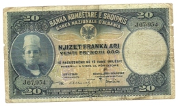 Albania - 5 Franka Ari 1926 ---- - Autres - Europe