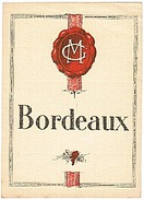 ETIQUETTE - BORDEAUX -  - - Bordeaux