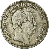 Monnaie, Etats Allemands, HESSE-DARMSTADT, Ludwig III, 5 Mark, 1875, Darmstadt - Altri & Non Classificati