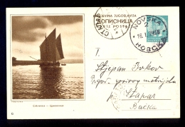 Illustrated Stationery - Image Crikvenica / Stationery Circulated, 2 Scans - Autres & Non Classés