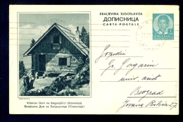 Illustrated Stationery - Image Vilfanov Dom Na Begunjscici (Slovenija) / Stationery Circulated, 2 Scans - Sonstige & Ohne Zuordnung