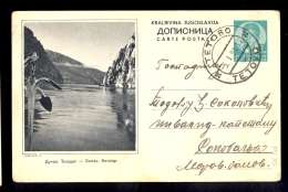 Illustrated Stationery - Image Dunav, Djerdap / Stationery Circulated, 2 Scans - Other & Unclassified