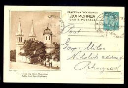 Illustrated Stationery - Image Tekija Kod Srem. Karlovaca / Stationery Circulated, 2 Scans - Sonstige & Ohne Zuordnung