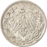 Monnaie, GERMANY - EMPIRE, 1/2 Mark, 1915, Munich, TTB+, Argent, KM:17 - 1/2 Mark