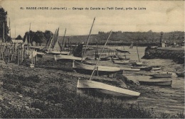 61- BASSE-INDRE - Garage De Canots Au Petit Canal, Près La Loire- Ed. Chapeau - Basse-Indre