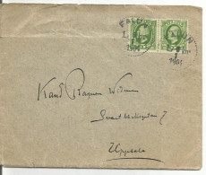 SUEDE LETTRE INTERIEURE DE DALUN POUR UPPSALA 1904 - Altri & Non Classificati