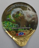 AUSTRIA - MILK TOPS - BLACK-TAILED PRAIRIE DOG - Koffiemelk-bekertjes