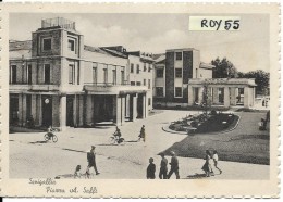 Marche-ancona-senigallia Piazza A.saffi Veduta Animatissima Anni 40 - Andere & Zonder Classificatie