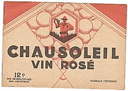 ETIQUETTE - VIN - ROSE - Vino Rosado