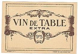 ETIQUETTE - VIN - - Otros & Sin Clasificación