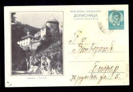 Illustrated Stationery - Image Travnik / Stationery Circulated, 2 Scans - Altri & Non Classificati