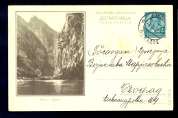Illustrated Stationery - Image Drina / Stationery Circulated, 2 Scans - Autres & Non Classés