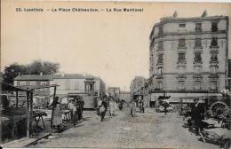 CPA Ancienne Levallois Perret Hauts De Seine Circulé Marché - Levallois Perret