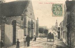 LIMAY - LA RUE DE L'EGLISE - Limay