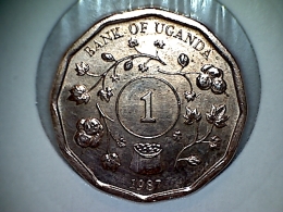 Uganda 1 Shilling 1987 - Uganda