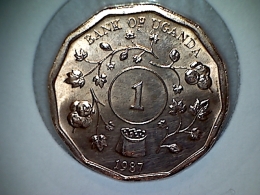 Uganda 1 Shilling 1987 - Oeganda