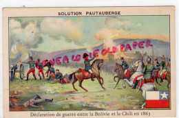 AMERIQUE - DECLARATION DE GUERRE ENTRE LA BOLIVIE ET LE CHILI - 1863- - Bolivië