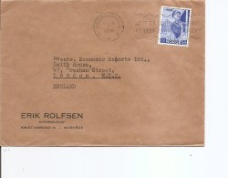 Norvège ( Lettre De 1954 De Kristiansund Vers La Grande-Bretagne à Voir) - Cartas & Documentos