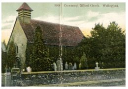 (203) Very Old Postcard - Carte Ancienne - UK - Crowmarsh Church (bent In Middle) - Sonstige & Ohne Zuordnung