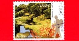 GRECIA - HELLAS - Usato - 2012 - Turismo - Rodopi - Tracia - 2.00 - Used Stamps