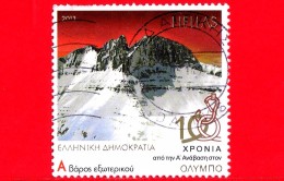 GRECIA - Usato - 2013 - 100 Anni Della Prima Ascesa Al Monte Olimpo - A € - Oblitérés