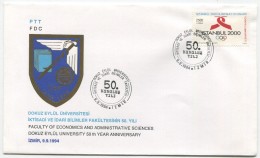TURQUIE,TURKEI TURKEY FACULTY OF ECONOMICS AND ADMINISTRATIVE SCIENCES  FDC - Lettres & Documents