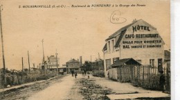 CPA 95 GOUSSAINVILLE BOULEVARD DE FONTENAY A LA GRANGE DES NOUES - Goussainville