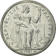 Monnaie, Nouvelle-Calédonie, 2 Francs, 1987, Paris, TTB+, Aluminium, KM:14 - New Caledonia