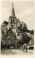 CPSM 41 MONTRICHARD L EGLISE  LE CHATEAU ET VIEILLE MAISON DU XV - Montrichard