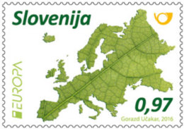 New Neu 2016 Europa CEPT: MINT MNH ** 2 SCANS; Ecology – Think Green; Cycling; Wind Energy; - 2016