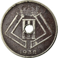 Monnaie, Belgique, 25 Centimes, 1938, TB+, Nickel-brass, KM:115.1 - 25 Centimos