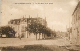 71 PIERRE DE BRESSE - Rue De L'imprimerie Et Mairie - Autres & Non Classés