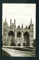 ENGLAND  -  Peterborough Cathedral  Unused Vintage Postcard - Autres & Non Classés