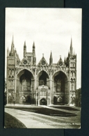 ENGLAND  -  Peterborough Cathedral  Unused Vintage Postcard - Other & Unclassified