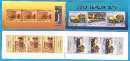 2013  501-02  EUROPA POSTFAHRZEUGE  SRBIJA SERBIA  SERBIEN  POSTBUSSE  AUTO  PEUGEOT  BOOKLET MNH - 2013