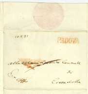Royaume D'Italie - Departement De La Brenta - Padova 1806 Padoue Cittadella - 1792-1815: Départements Conquis