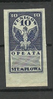 POLEN Poland 1919 Stempelmarke Documentary Tax MNH - Steuermarken