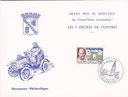 Thème Automobile - Lettre, Carte, Document - Coches