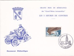 Thème Automobile - Lettre, Carte, Document - Cars