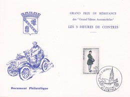 Thème Automobile - Lettre, Carte, Document - Voitures