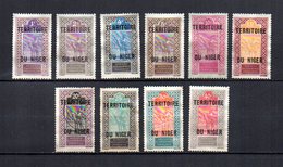 Niger   1921-22   .-   Y&T  Nº   1/9 - 11 - Used Stamps