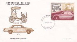 Thème Automobile - Lettre, Carte, Document - Autos