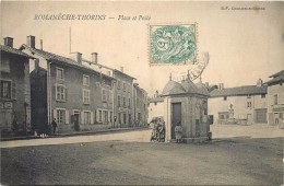 71 ROMANECHE THORINS - Place Et Poste - Other & Unclassified
