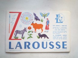 BUVARD LAROUSSE LETTRE Z - Z