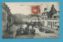 CPA Métier Maquignons Le Marché Aux Porcs DOULLENS 80 - Doullens