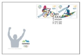 New Neu 2016 FDC Summer Olympic Games Rio Brasil: Canoeing And Kayaking Kayak; Cycling Radfahren Ciclisme - Zomer 2016: Rio De Janeiro