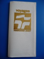 Pochette à Forfaits" Voyages SNCF" Des Années 1980 - Spoorweg