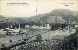 43 BLESLE  LA GARE BABORY  LES USINES D'ANTIMOINE ET LES ORGUES BASALTIQUES  INDUSTRIE - Blesle