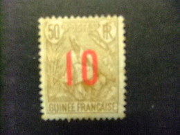 GUINEA FRANCESA GUINEE FRANÇAISE 1912 Yvert Nº 62 * - Usati