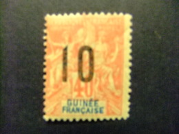 GUINEA FRANCESA GUINEE FRANÇAISE 1912 Yvert Nº 53 * - Usati